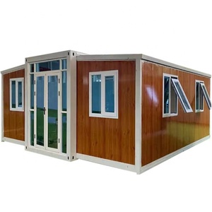 Ánh sáng khung thép nhanh chóng lắp ráp di động có thể gập lại nhà tiền chế 3 trong 1 mở rộng <span class=keywords><strong>container</strong></span> nhà với phòng tắm - Product Image 2