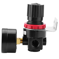 Régulateur de pression de compresseur d'air MAXIWORLD AR2000 avec manomètre et raccord pneumatique