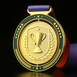 Alle Evenementen Die Van Toepassing Zijn, Ontwerp Je Eigen Medaille Ronde Spinning Sport Running Finisher Goud Zilver Bronzen Zinklegering Metalen Medaille - Product Image 2