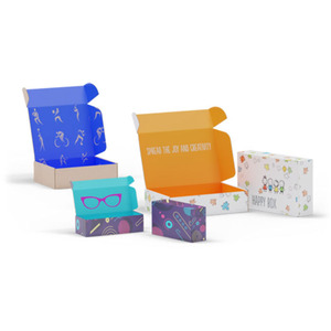 Boîte cadeau de luxe exquise fantaisie pour femmes boîte d'expédition en papier carton boîtes d'<span class=keywords><strong>emballage</strong></span> personnalisées pour lunettes de soleil - Product Image 4