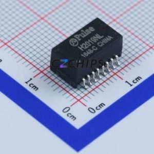 Transformateur LAN H2019NLT SMD, inducteur 12,7x7,1 mm (rapport de bobinage : 1CT : 1CT) (température de fonctionnement : 0~+70) - Product Image 1