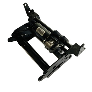 Repose-pieds en cuir pour siège de voiture, accessoire de luxe, en carton, acier noir, métal, Q50, accoudoir en carbone, siège général JIUYI - Product Image 1