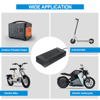 Chargeur de batterie Li-ion XVE PSE SAA KC 42V 54.6V 58.8V 67.2V 84V 2A 3A pour pack de batteries lithium, scooter électrique