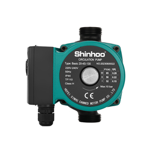 Bomba de Circulación de Agua Caliente Doméstica Shinhoo Basic 20-4s OEM Auto Mini 100W Bomba de Circulación de Agua Caliente para Calefacción Doméstica - Product Image 1