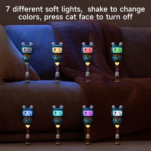 Tumama enfants enregistrement éducatif en plastique lapin main cloche bébé <span class=keywords><strong>hochet</strong></span> sommeil apaisant anneau de dentition hochets musicaux jouet avec lumières - Product Image 2