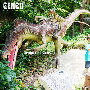 Animatronics d'intérieur Dinosaur Fight Model Group pour centres commerciaux Parcs d'aventures publics Aéroports Garderies Jardins d'enfants Métal - Product Image 6