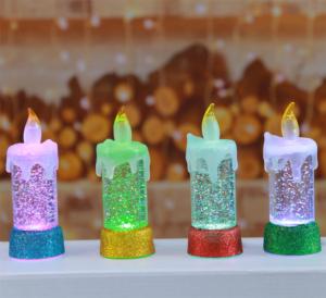 สินค้าใหม่ ไฟ LED สินค้าขายดี 1 ลิตร ไฟเทียน LED หลากสี พร้อมน้ำ ราคาขายส่ง - Product Image 1