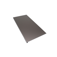 Tôle d'aluminium anodisé satiné bronze clair 1050 1060 3003 0,21-3 mm AA15 AA20 pour façade intérieure d'hôtel