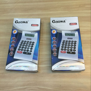Gaona Calculator DS-878-12 12 Digits Portable Office Desktop With Logo Printing - Product Image 1