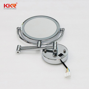 Design europeo LED illuminato a parete specchio per il trucco funzione Zoom mobile per 5 <span class=keywords><strong>stelle</strong></span> Hotel bagni - Product Image 3