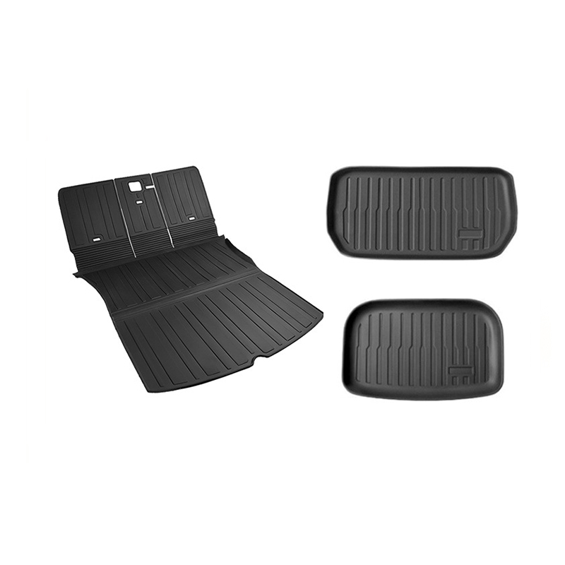 Tapis de coffre et de coffre en TPE (3pcs) Modèle Y
