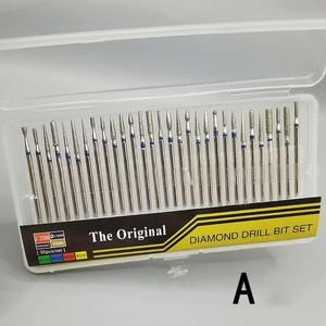Juego de 30 brocas para uñas con diamante para remover piel muerta, herramienta de aleación con logotipo personalizado - Product Image 4