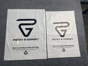 Sacs d'expédition roses personnalisés avec logo pour <span class=keywords><strong>la</strong></span> logistique postale, emballage de <span class=keywords><strong>colis</strong></span> et vêtements, finition mate, vente en gros - Product Image 2