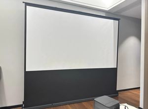 Nhà máy chất lượng cao tầng thường vụ màn hình chiếu 100 inch kéo lên màn hình máy chiếu với đứng xách tay nhôm trường hợp - Product Image 3