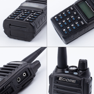 2022 Ecome-Walkie-talkie de banda dual, radio de radioaficionado de largo alcance, VHF, UHF, EE. UU., - Product Image 3