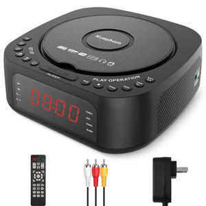 Lecteur <span class=keywords><strong>CD</strong></span> tout-en-un avec <span class=keywords><strong>radio</strong></span> FM multinationale Système de haut-parleurs stéréo intégré Haut-parleur de musique <span class=keywords><strong>compact</strong></span> Réception multi-pays - Product Image 2