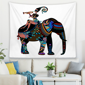 Tribale motivo geometrico etnico decorativo personalizzato arazzo coperta per la decorazione della stanza - Product Image 5