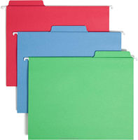 Carpeta de Archivo Colgante de Colores Surtidos, Tamaño Carta, para Archivador de Oficina, Clasificación de Proyectos Empresariales y Archivo de Documentos