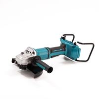 Meuleuse d'angle professionnelle sans fil 36V, sans balais, robuste, pour bricolage industriel, avec interrupteur à gâchette, 180 mm, haute puissance