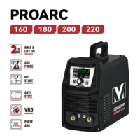 LEVIN PROARC 160 DC 160A Poste à souder portable IGBT Inverter MMA Arc avec fonction TIG pulsé, machine à souder multi-usages