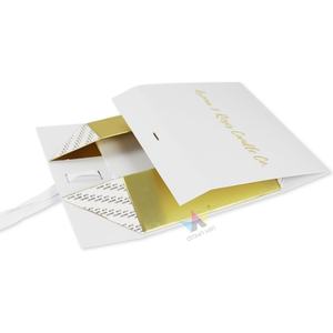 Boîtes en carton pliables de luxe pour cadeaux de la Saint-Valentin, emballage standard pour envoi postal, avec fermeture magnétique, logo personnalisé, boîtes en papier Abaya - Product Image 5
