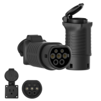 Adaptateur V2L de type 2 Chargeur de voiture électrique BYD Type 2 vers prise universelle 16A 3,5KW Chargeur de voiture électrique OEM