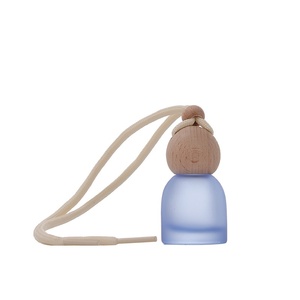 ขวดน้ำหอมปรับอากาศในรถยนต์สีสันสดใสแบบฝ้าพร้อมหูจับ โปร่งแสงไล่เฉดสี พิมพ์ลายซิลค์สกรีน ใช้เป็นเครื่องกระจายกลิ่นหอมตกแต่ง - Product Image 5