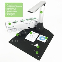 USB OEM A3 Scanner de caméra de livre portable à mise au point fixe 8MP pour la numérisation de documents de bureau