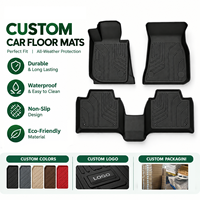 Tapis de sol de voiture 3D en TPE sur mesure, imperméables, antidérapants, couverture complète, doublures automobiles OEM, vente en gros, approvisionnement en vrac pour BMW Série 3 2020+