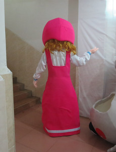 Disfraz de la princesa Marta Little Red para adulto, capucha de conducción, disfraz de Mascota de alquiler comercial - Product Image 3