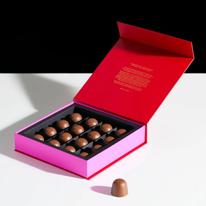 Biểu Tượng Tùy Chỉnh Cứng Nhắc Các Tông Giấy Từ Nắp Đóng Cửa Hộp Quà Tặng Bao Bì Cho Sô Cô La - Product Image 1