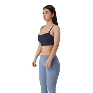 Online Wholesale Gym Workout Plus Size Quick Dry Cross Back Fitness Ribbed Two Piece Yoga Set Women Gym Yoga Wear