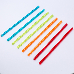 Pajitas Reutilizables <span class=keywords><strong>de</strong></span> Plástico PP Duro, Precio <span class=keywords><strong>de</strong></span> Fábrica, Selección <span class=keywords><strong>de</strong></span> Colores, Libres <span class=keywords><strong>de</strong></span> BPA, Ecológicas, para Uso Diario y Vasos <span class=keywords><strong>de</strong></span> Jugo - Product Image 4