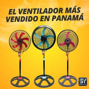 17.9 Inch 3IN1 <b>Electric</b> Mechanical Metal <b>Grill</b> 3 Aluminum Blade AC Stand Fan for Office & <b>Outdoor</b> Cooling - Product Image 3