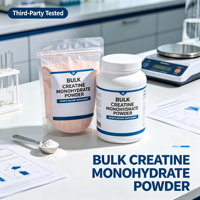 Poudre de créatine monohydrate naturelle de qualité GMP pour les marques de nutrition sportive pour adultes - OEM/ODM disponible