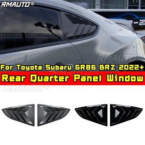 For Toyota Subaru GR86 BRZ 2022+ Body Kit Side Rear <b>Window</b> Louver Shutter Cover Rear Quarter <b>Panel</b> <b>Window</b> Car Accessories - Product Image 3