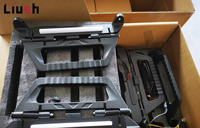 Poignées de maintien de lumière LED Liush pour Ford Bronco 2021 + 2/4 portes poignée de barre de roulement éclairée accessoires intérieurs en alliage d'aluminium
