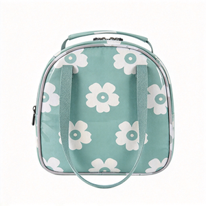 Sac à lunch isotherme pour enfants - Imperméable et écologique en coton pour les étudiants, l'école, les voyages, le camping, les pique-niques - Product Image 2