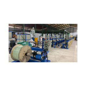 เครื่องผลิตสายไฟเบอร์ออปติกแบบหลอดหลวม <span class=keywords><strong>SZ</strong></span> Stranding Fibre - ระบบกึ่งอัตโนมัติ 45 กิโลวัตต์ - สายเคเบิลไฟเบอร์ออปติก - Product Image 1