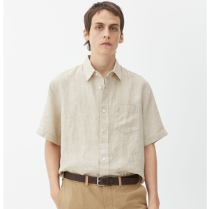 <span class=keywords><strong>Camicia</strong></span> personalizzata in <span class=keywords><strong>lino</strong></span> bianco da <span class=keywords><strong>uomo</strong></span> di alta qualità con <span class=keywords><strong>camicia</strong></span> personalizzata con bottoni - Product Image 5