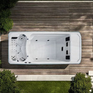 Sunrans Europe Standard Outdoor Garten Hydro <span class=keywords><strong>Massage</strong></span> Swim Spa Oberirdische Whirlpool-Schwimmbäder - Product Image 3