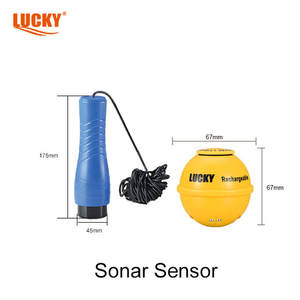 Lucky fish finder FF718LICD-<span class=keywords><strong>LAIce</strong></span> 2.8 pouces batterie Lithium-ion écran couleur à matrice de points capteur sans fil LA capteur de pêche sur glace - Product Image 4