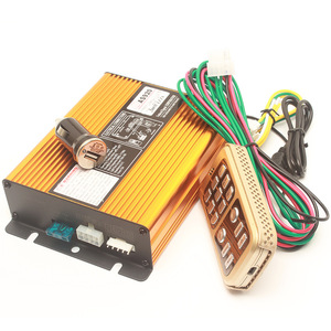 Klaxon d'alarme de voiture 12V 8 Ohm, haut-parleur d'avertissement, télécommande sans fil à usage général - Product Image 1