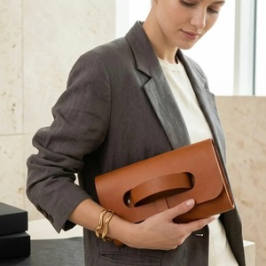 Most Selling Elegant Brown Leather Hand <b>Bag</b> for Women with Strong Stitching and <b>Long</b> Lasting Use Available At Best Price - Product Image 2