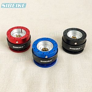 Adaptateur de moyeu de volant à dégagement rapide universel JDM SIBEIKE avec bouton, kit de fixation rapide - Product Image 5
