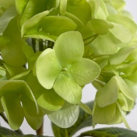 Vente en gros 36cm de fleurs artificielles en soie d'hortensia plante artificielle fausses fleurs bonsaï plante pour la décoration intérieure