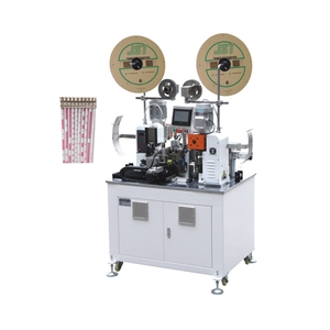 Full Automatic Ribbon <b>Cable</b> Flexible Flat <b>Cable</b> FFC Cutting and <b>Stripping</b> Continuous Terminal Crimping <b>Machine</b> - Product Image 5