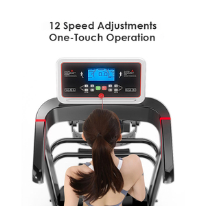 ZHOYA SPORT portátil uso doméstico eléctrico 2.0HP actualización cinta de correr con máquina de correr de masaje mancuerna hogar Fitness cinta de correr - Product Image 2