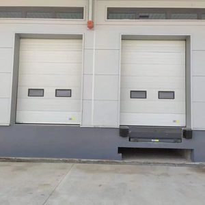 Porte coulissante industrielle automatique à vente chaude, porte à enroulement vertical en alliage d'aluminium, porte de garage extérieure - Product Image 2