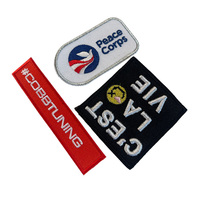 Patchs brodés personnalisés en métal, or, argent, sergé, tissés, par sublimation, ou en toile à coudre pour chapeaux et uniformes – Petites séries